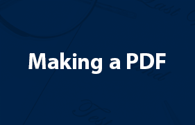 Making a PDF